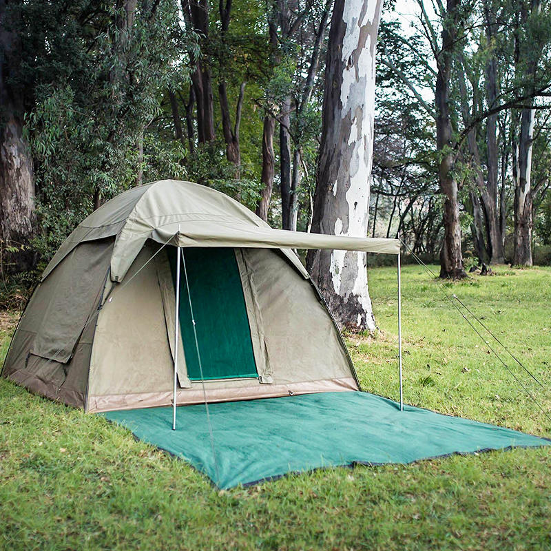 tente de randonnée imperméable de dôme de toile de polyester de Ripstop de camping de 2.4x2.4m