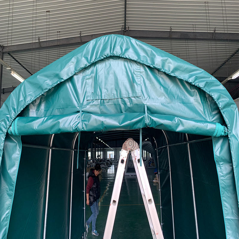 Port de voiture portatif d'auvent imperméable de PVC 2.4x3.6