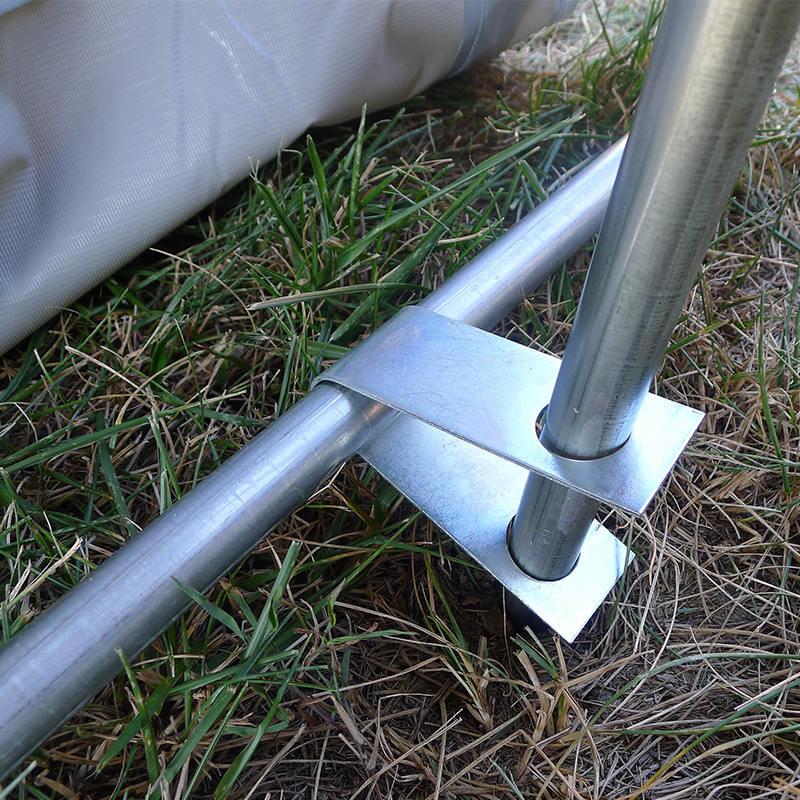 Tente de stockage portative de garage temporaire en PVC 2.44x3.66 (8