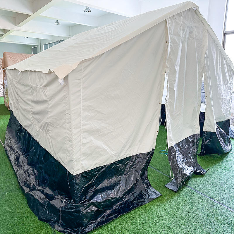 Tente familiale pliable toutes saisons, double, standard, CICR, FICR, HCR, 5 personnes