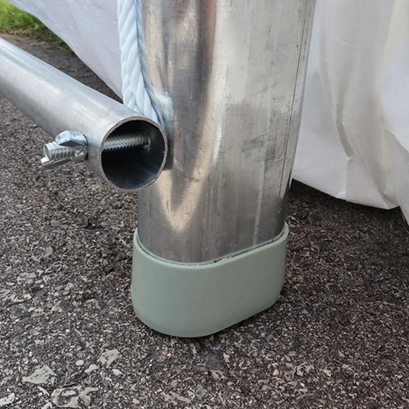 Garage portatif résistant d'abri de voiture double de PE de 6x6m (20 