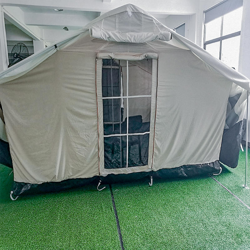 Tente familiale pliable toutes saisons, double, standard, CICR, FICR, HCR, 5 personnes