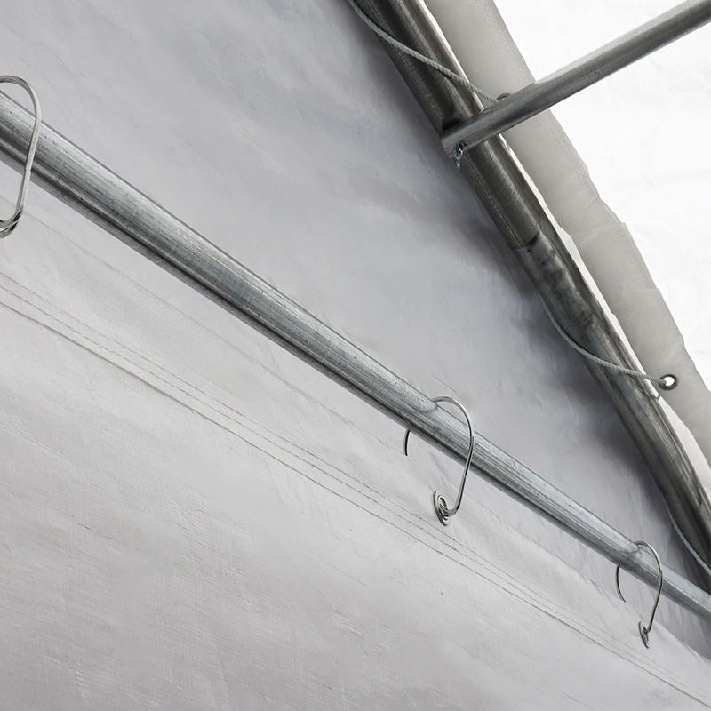 Garage portatif résistant d'abri de voiture double de PE de 6x6m (20 