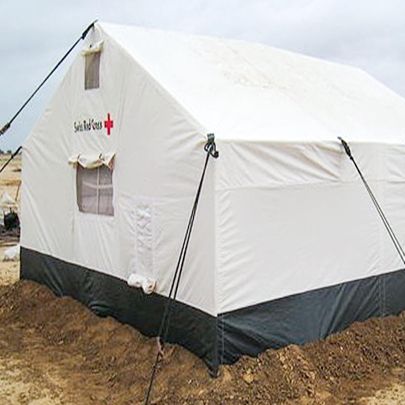 Tente familiale pliable toutes saisons, double, standard, CICR, FICR, HCR, 5 personnes