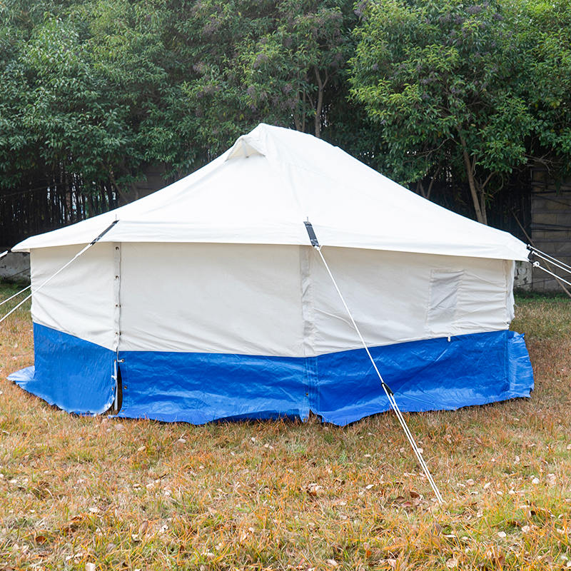 Tente familiale standard FICR/CICR pour 5 personnes avec doublure intérieure