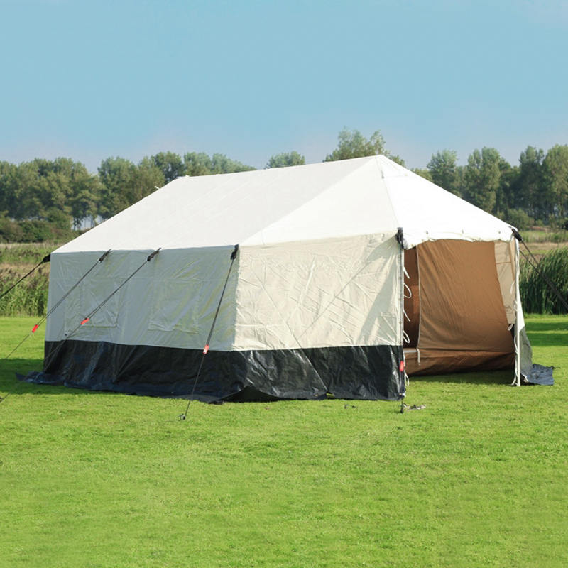 Tente familiale pliable toutes saisons, double, standard, CICR, FICR, HCR, 5 personnes