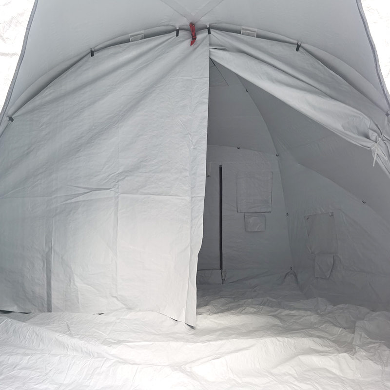 Tente dôme géodésique Tente familiale géodésique autonome pour 5 personnes