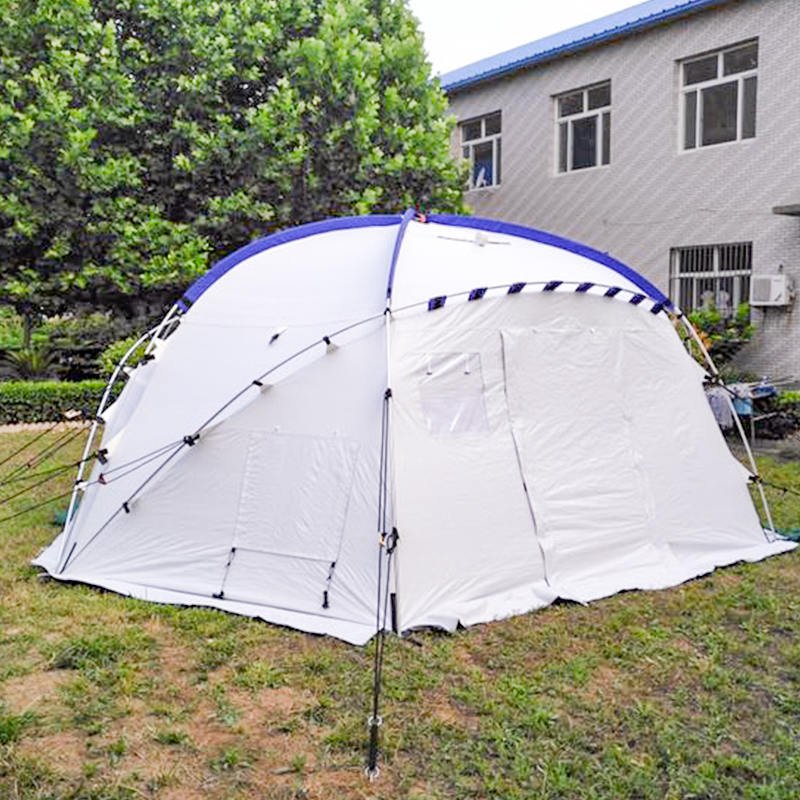 Tente dôme géodésique Tente familiale géodésique autonome pour 5 personnes