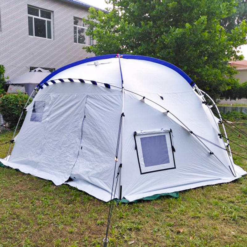 Tente dôme géodésique Tente familiale géodésique autonome pour 5 personnes