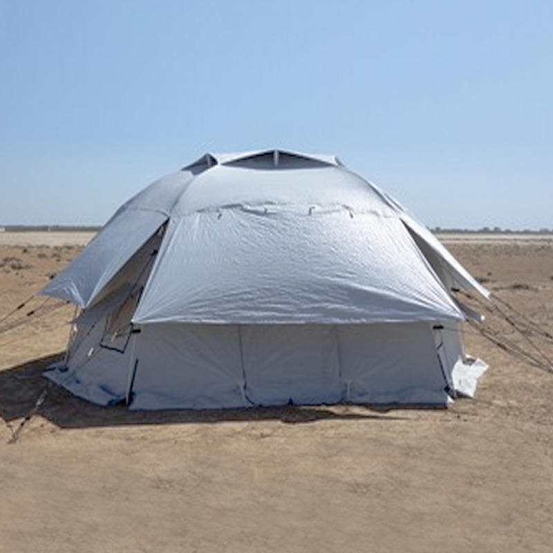 Tente dôme géodésique Tente familiale géodésique autonome pour 5 personnes