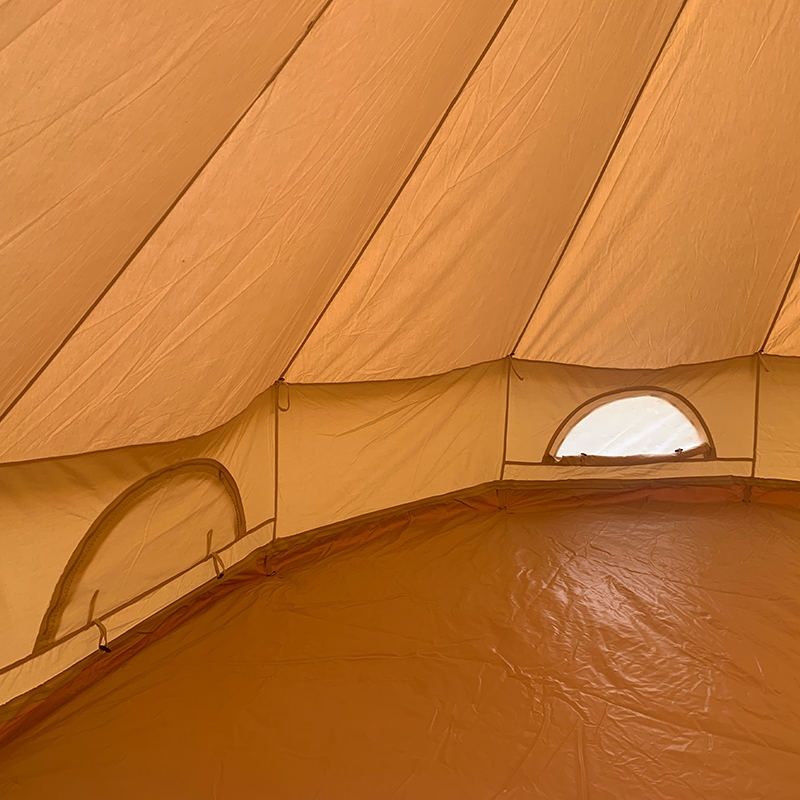 Tente cloche en toile de 4 m pour 4 personnes pour le camping familial