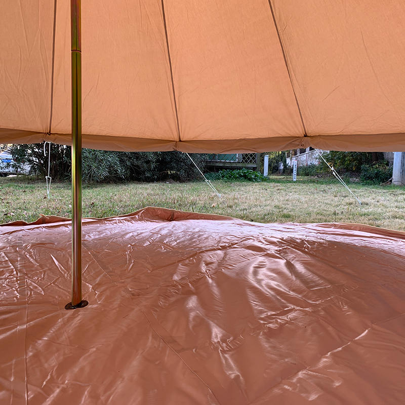 Tente cloche en toile de 4 m pour 4 personnes pour le camping familial