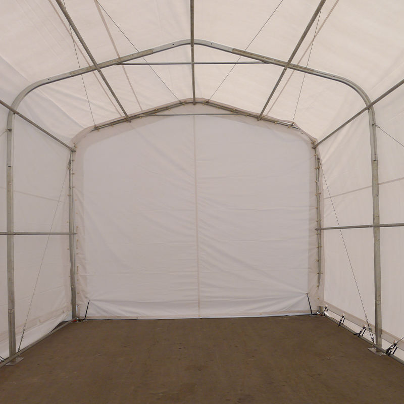 Hall portatif de tente d'entrepôt de PVC imperméable de hauteur latérale de 6X6m 2.6m
