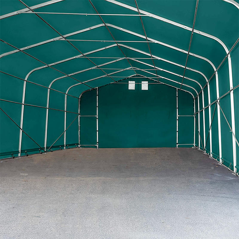 Hall de tente d'entrepôt temporaire de cadre en acier entièrement galvanisé de hauteur latérale de 6X6 2.6m