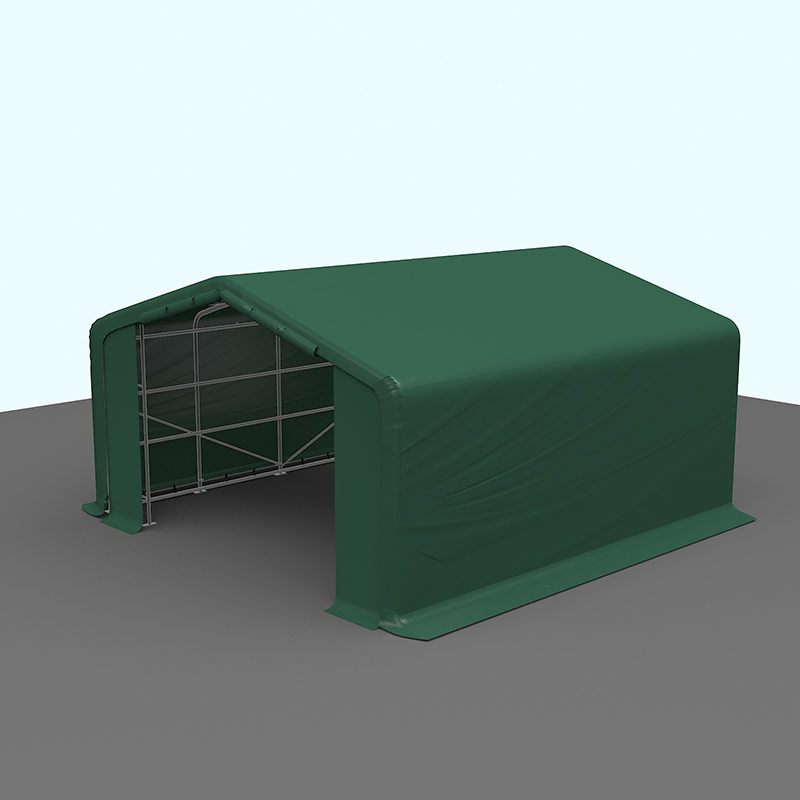 Hall de tente d'entrepôt temporaire de cadre en acier entièrement galvanisé de hauteur latérale de 6X6 2.6m