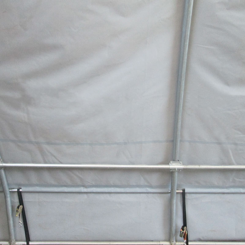 Tente de stockage arquée par flèche de 9x12m, hall de tente semi-circulaire