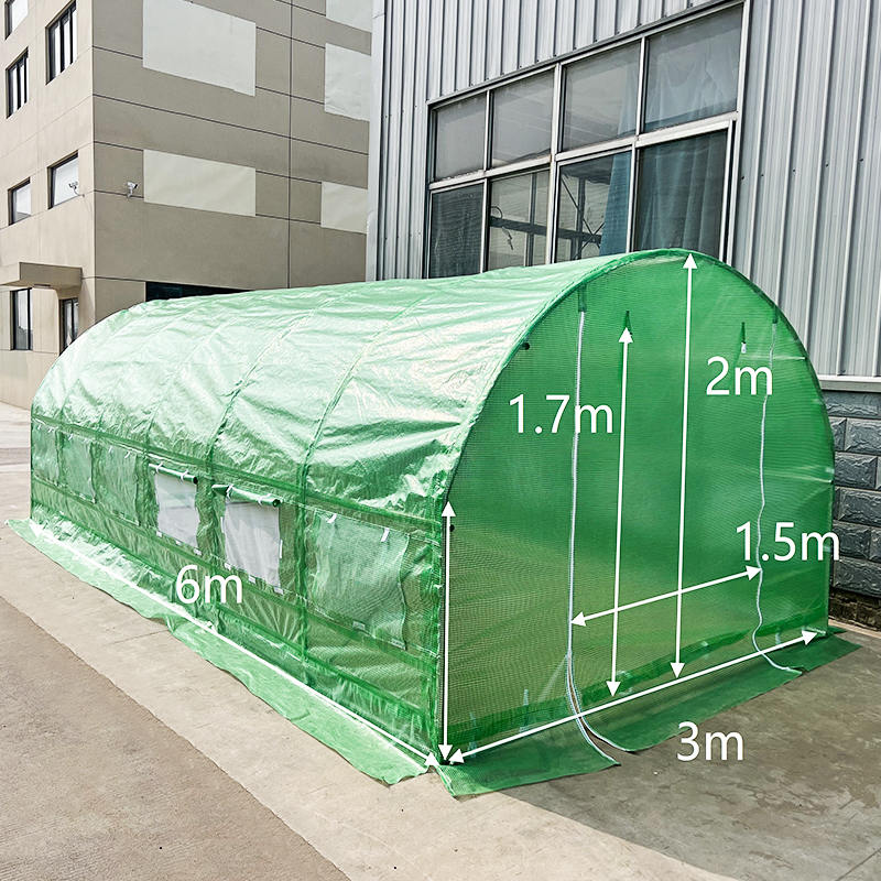 Serre et tunnel à dessus rond Weatherguard 3x6x2m
