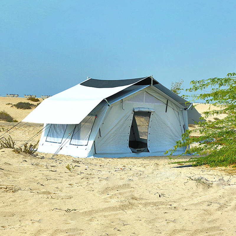 Tente polyvalente standard de l'UNICEF de 24 m² avec un bon système de ventilation