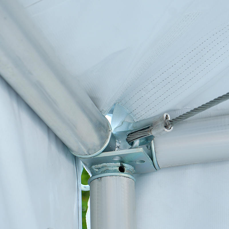 Tente de fête à cadre en aluminium à crête élevée en PVC de 20 