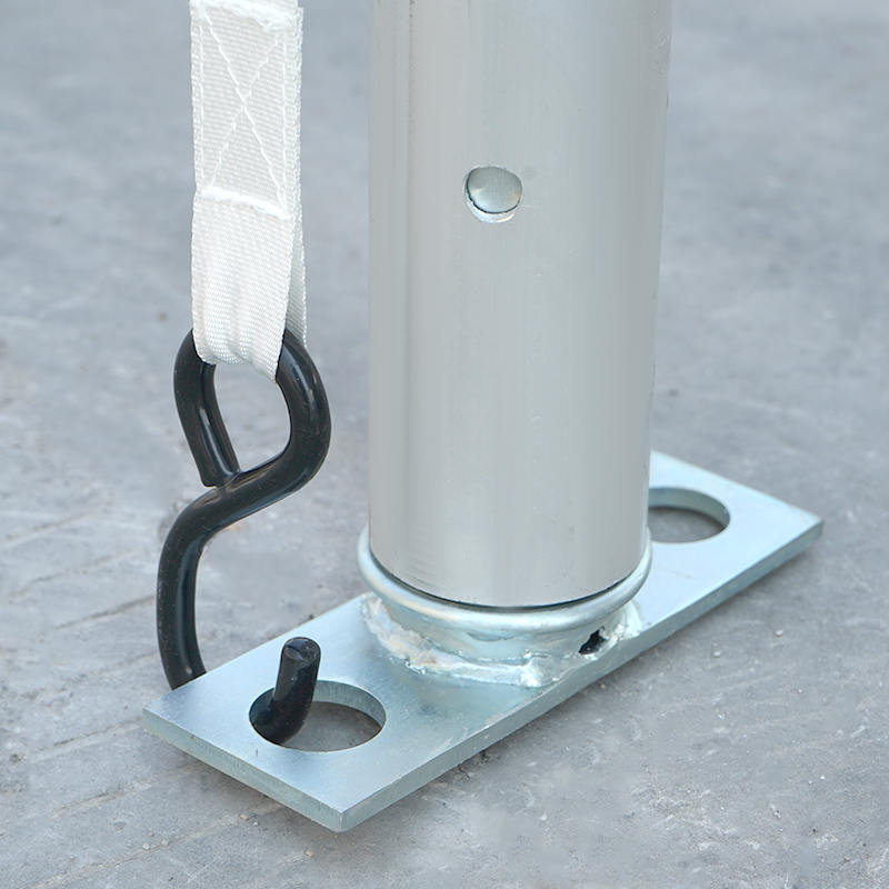 Tente de fête à cadre en aluminium à crête élevée en PVC de 20 