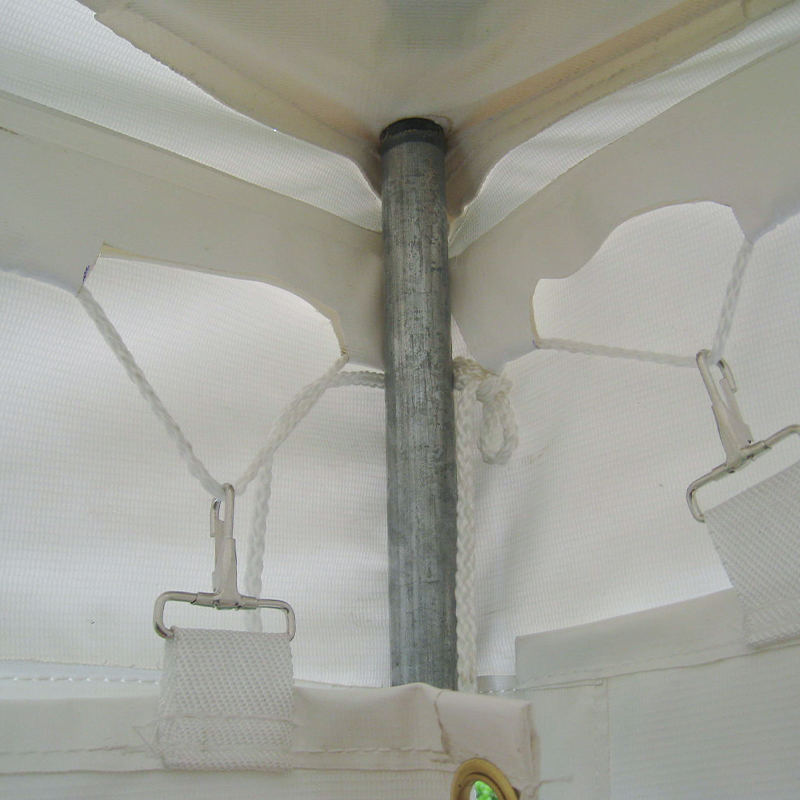 Tente de poteau robuste en PVC traditionnel de 9x18 m