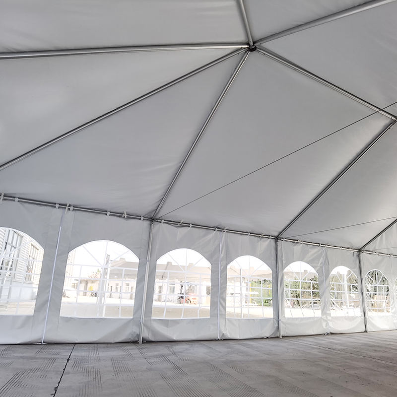 Tente de fête en PVC avec tube en aluminium simple de 20 