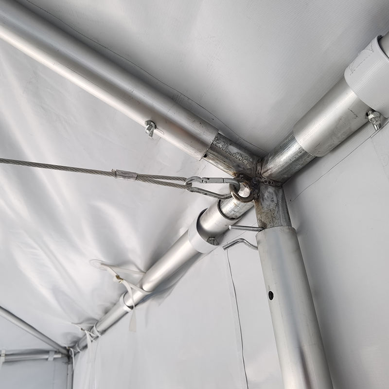 Tente de fête en PVC avec tube en aluminium simple de 20 