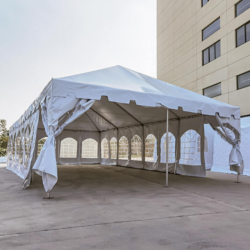 Tente de fête en PVC avec tube en aluminium simple de 20 