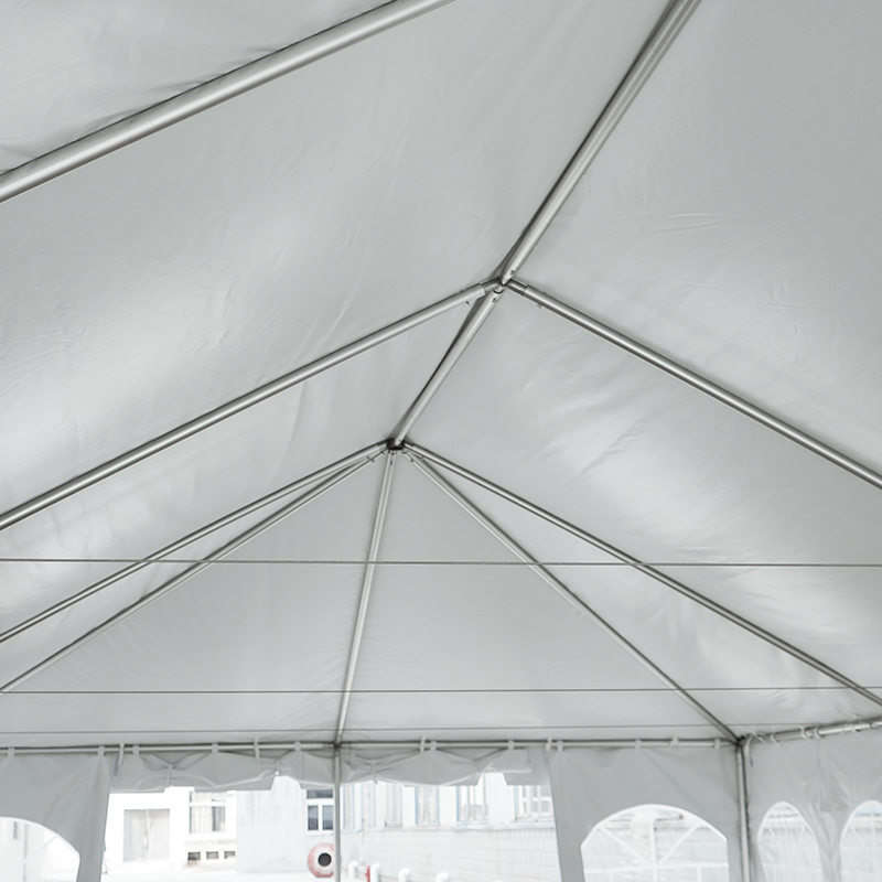 Tente de fête en PVC avec tube en aluminium simple de 20 