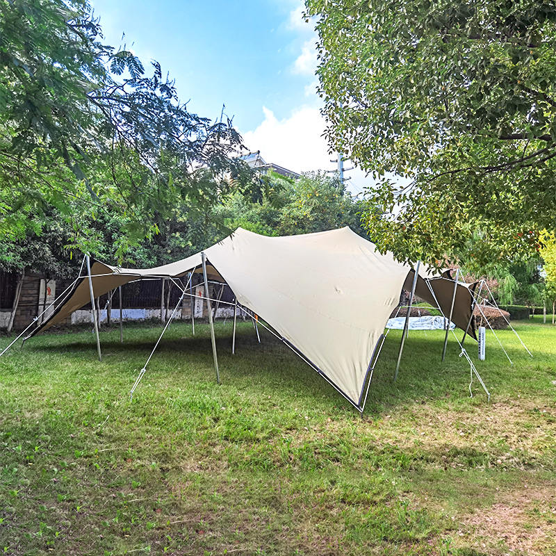 Chapiteau extensible de jardin flexible de qualité supérieure, 9x12 m