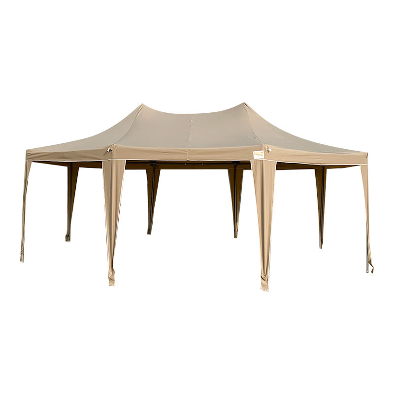 Tente de belvédère de pavillon de partie de PVC imperméable de pagode octogonale traditionnelle de 5x6.8m