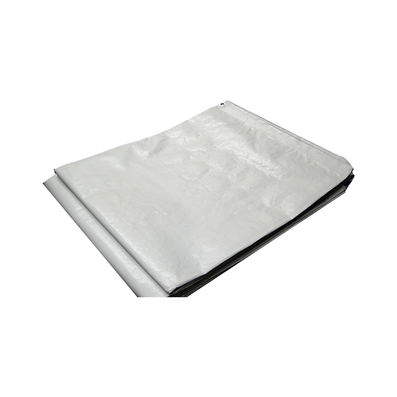 Bâche en plastique noir HDPE tissé 4x50m