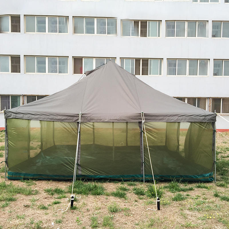 Tente militaire de 4,8 x 4,8 m - Type tropical