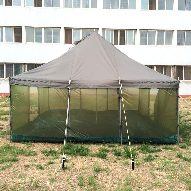Tente militaire de 4,8 x 4,8 m - Type tropical