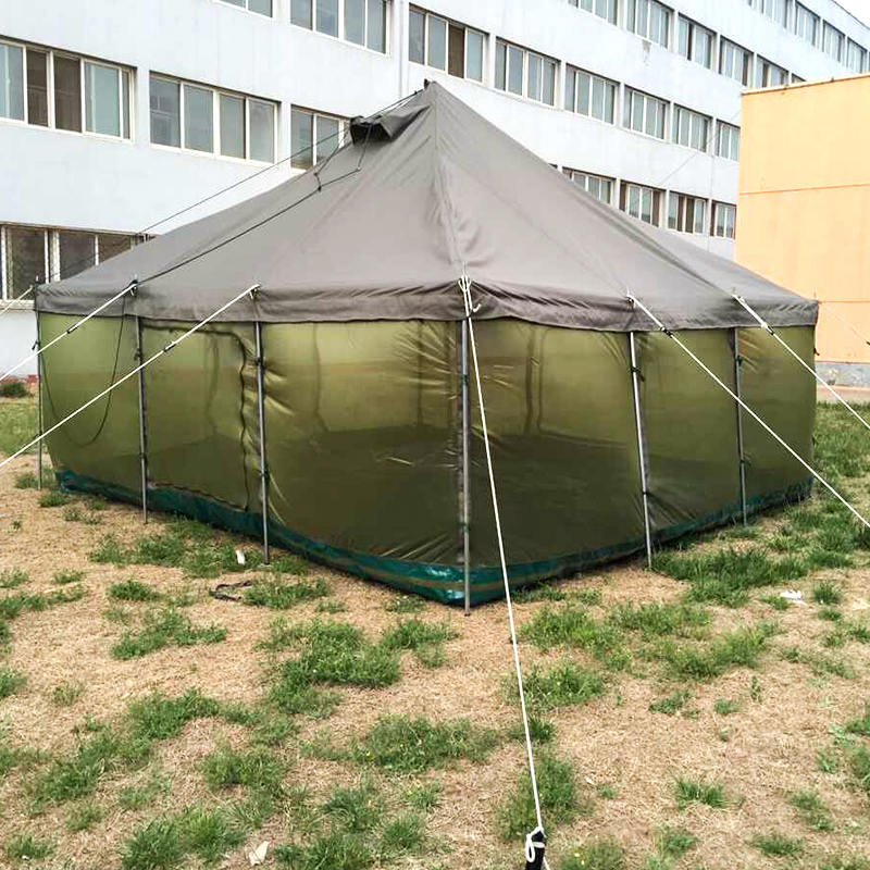 Tente militaire de 4,8 x 4,8 m - Type tropical