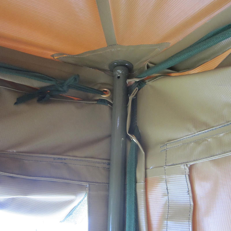 tente de secours en cas de catastrophe de tente d'armée de toile de 5x5m 8-12 personnes