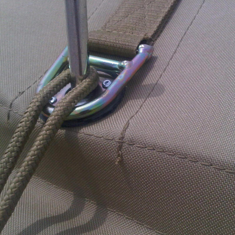 Tente de toit en hanche en toile militaire à usage général de 5x10m