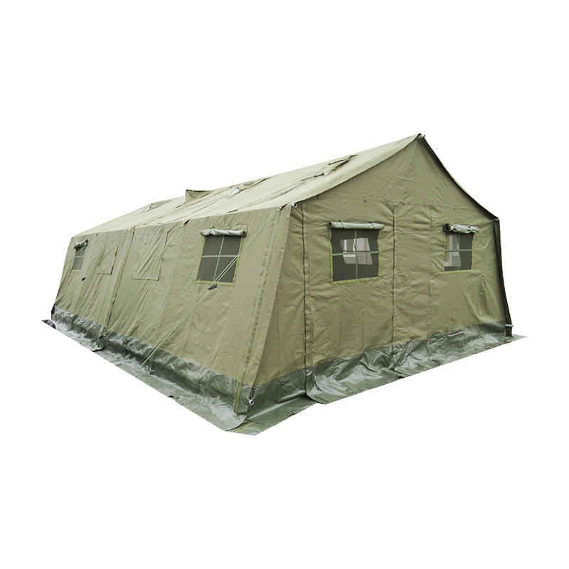Tente militaire modulaire en toile de 5,6x4 m