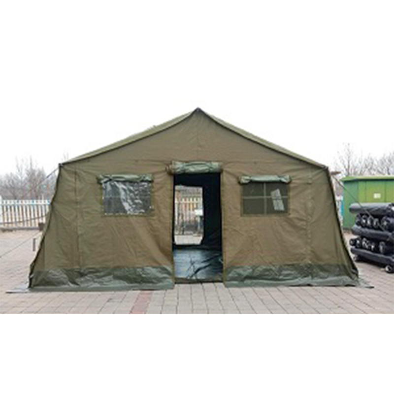 Tente militaire modulaire en toile de 5,6x4 m