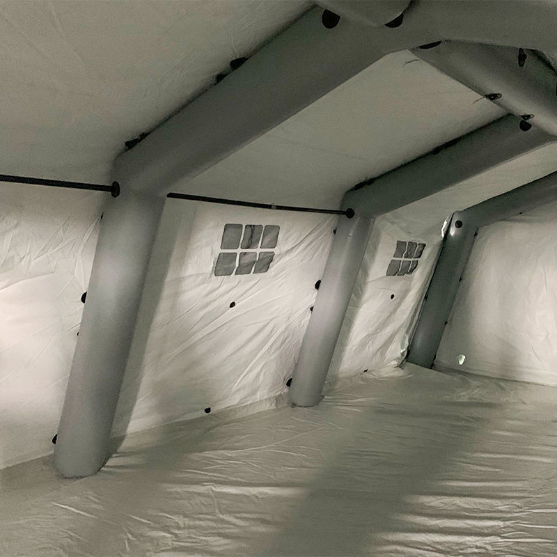 Tente gonflable moyenne polyvalente à déploiement rapide, basse pression, 5.6x7.55m