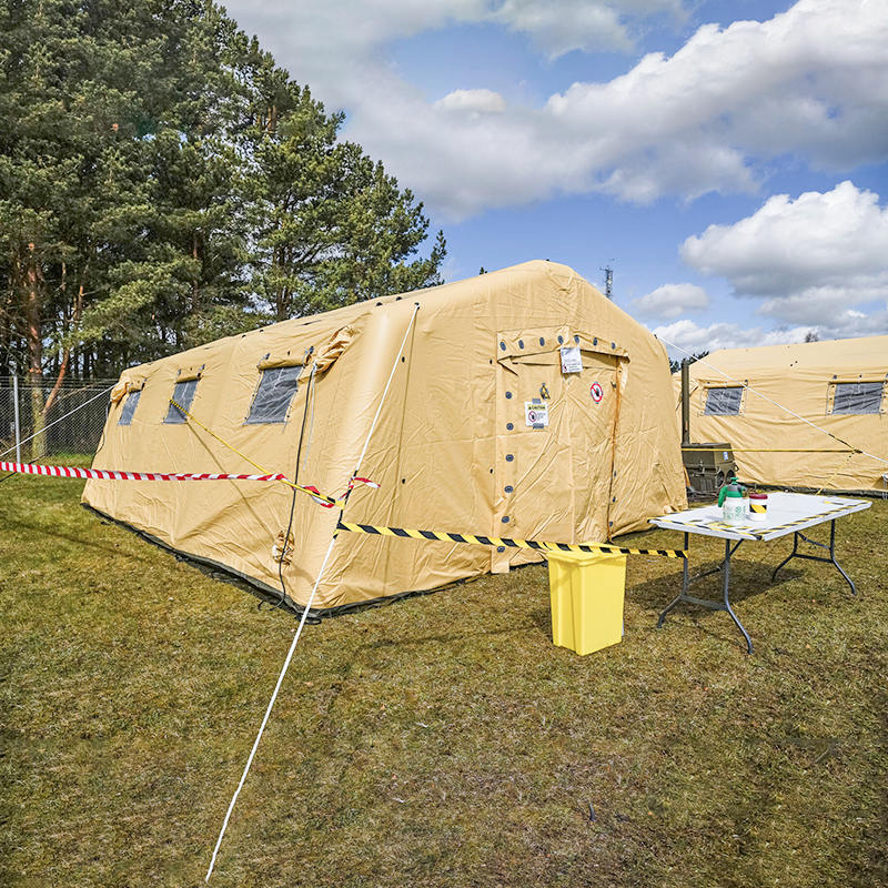 Tente gonflable moyenne polyvalente à déploiement rapide, basse pression, 5.6x7.55m