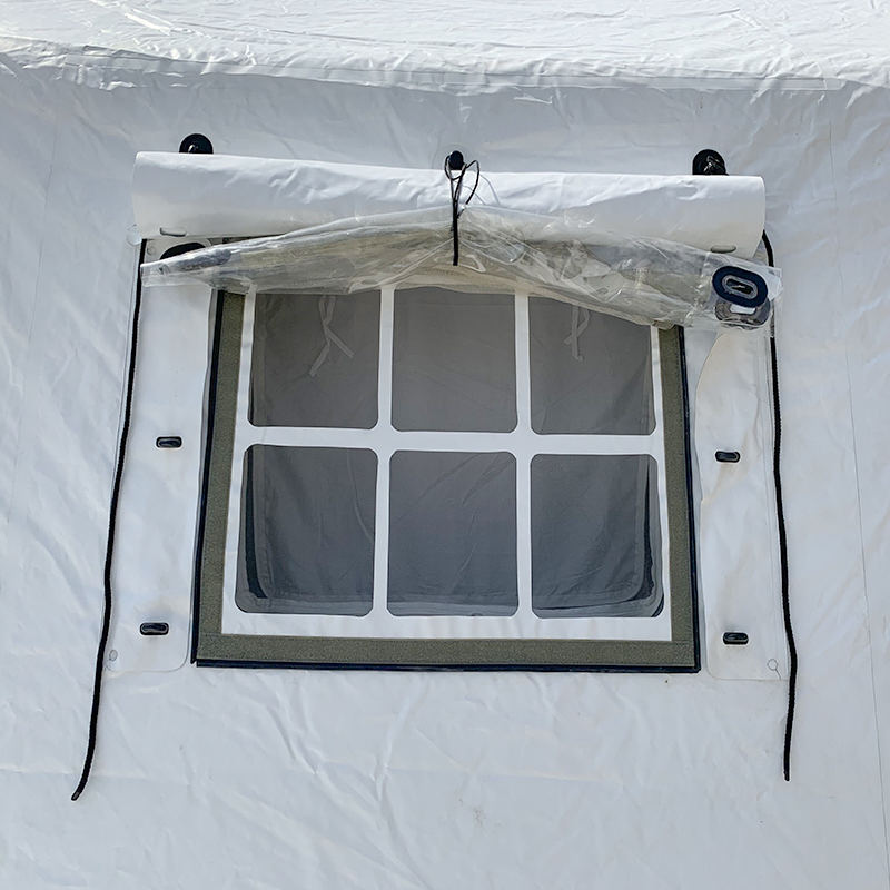 Tente Gonflable Dispensaire Croix-Rouge 30 m²