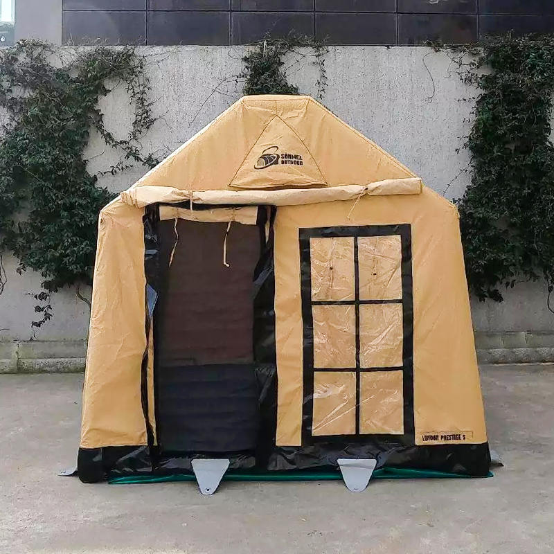 Tente de camping gonflable glamour quatre saisons pour 2 à 4 personnes