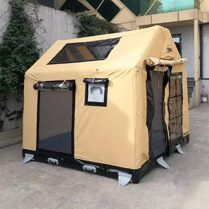 Tente de camping gonflable glamour quatre saisons pour 2 à 4 personnes
