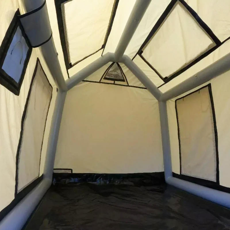 Tente de camping gonflable glamour quatre saisons pour 2 à 4 personnes