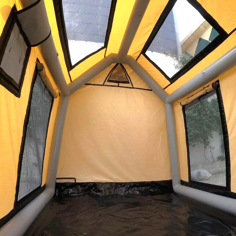 Tente de camping gonflable glamour quatre saisons pour 2 à 4 personnes