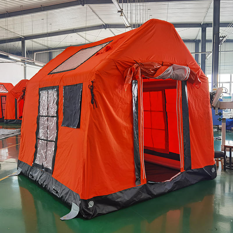 Tente de camping gonflable glamour quatre saisons pour 2 à 4 personnes