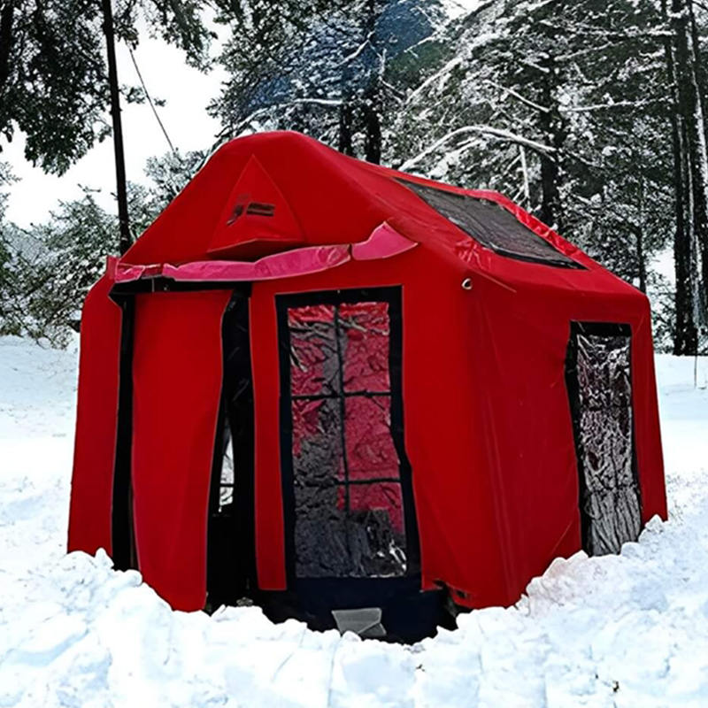 Tente de camping gonflable glamour quatre saisons pour 2 à 4 personnes