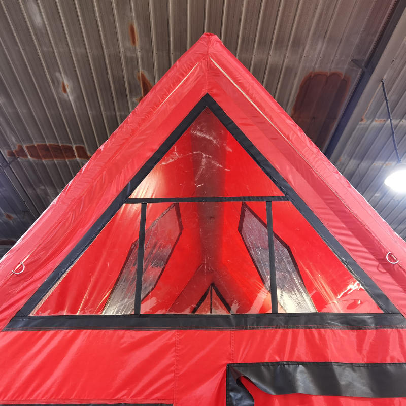 Tente gonflable imperméable à l'air quatre saisons pour 8 à 10 personnes pour le camping